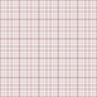 Suit fabric background, thread pattern texture seamless. Mid tartan check plaid textile in white and light colors. vector