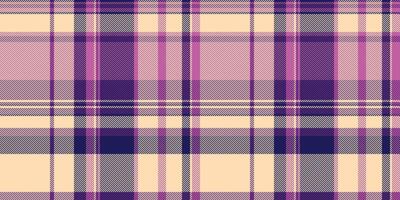 Elegant pastel purple and cream plaid pattern. Perfect for textile design, fashion, backgrounds, or website themes. Subtle yet stylish, this textured image evokes feelings of warmth and comfort. vector