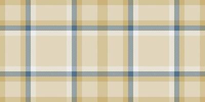 Subtle beige and blue plaid pattern. Perfect for textile designs, website backgrounds, or as a stylish texture overlay. Evokes feelings of warmth, comfort, and classic elegance. vector
