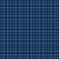 Classic blue plaid pattern. Seamless and timeless fabric texture, perfect for backgrounds, apparel designs, or creating a cozy, traditional feel. Versatile. vector