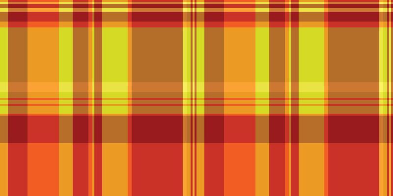 Vibrant autumnal plaid pattern. Warm oranges, reds, and yellows create a cheerful, energetic texture perfect for fallthemed designs, textile prints, or website backgrounds.