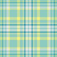 Pixelated plaid pattern in calming pastel hues. Modern digital tartan texture for backgrounds, textiles, or creative projects requiring a retro, geometric feel. vector