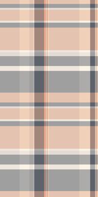 Subtle peach and grey plaid pattern. Versatile texture ideal for website backgrounds, textile designs, or fashion apparel. Elegant and calming aesthetic evokes a sense of understated sophistication.