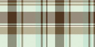 Elegant pastel plaid pattern in soft brown and mint green. Ideal for textile design, fashion, and background use. This seamless texture offers a calming, sophisticated aesthetic. vector