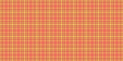 Warm, textured plaid pattern in sunset hues. Perfect for autumnal designs, website backgrounds, or textile projects. Evokes feelings of warmth, comfort, and rustic charm. vector