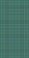 Elegant green and blue plaid pattern. Perfect for textile design, apparel, or website backgrounds. Subtle texture adds depth and sophistication. Evokes feelings of comfort and tradition. vector