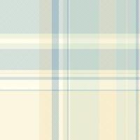 Subtle pastel plaid pattern in calming blues and creams. Ideal for textile design, website backgrounds, or stationery. Evokes a sense of serenity and understated elegance. vector