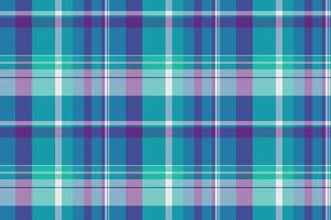 Vibrant plaid pattern featuring various blue and white hues, ideal as a backdrop for creative projects, textiles, or digital designs. vector