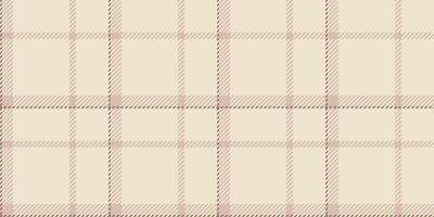Subtle blush pink and cream plaid pattern. Perfect for backgrounds, textiles, or website designs. Elegant and versatile, conveying a sense of calm and sophistication. vector