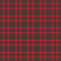 Classic plaid pattern in red and brown, creating a warm, cozy texture. Ideal for backgrounds, textiles, and design projects requiring a rustic or traditional touch. vector