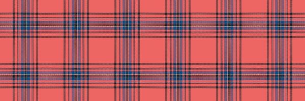 Vibrant coral and navy plaid pattern. Perfect for textile design, fashion, website backgrounds, or any project needing a stylish and structured texture. vector
