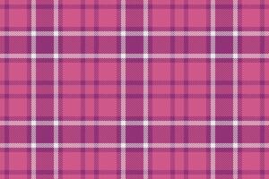 Vibrant plaid pattern in shades of pink and purple, with a subtle herringbone texture. Ideal for backgrounds, textiles, or graphic design projects needing a warm, cozy feel. vector