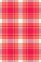 Halloween tartan seamless, plank check fabric plaid. Smooth pattern textile background texture in red and bright colors. vector