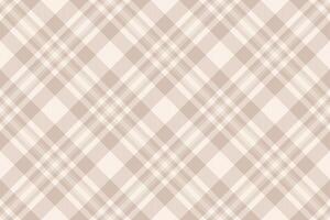 Elegant neutral plaid pattern, perfect for backgrounds, textiles, or website design. Subtle beige and cream tones create a sophisticated, timeless aesthetic. vector