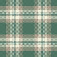 Elegant neutral plaid pattern. Subtle green, beige, and cream tones create a sophisticated textile design perfect for fashion, home decor, or website backgrounds. vector