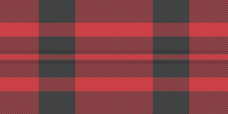 Bold red and gray plaid pattern. Perfect for rustic, autumnal, or winter designs. Use as a background, texture, or design element for websites, textiles, or packaging.