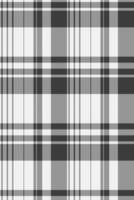 Tidy seamless plaid , modern pattern fabric texture. Drapery tartan check background textile in vintage gray and white colors. vector
