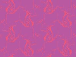 Abstract seamless pattern of coral pink clasped hands on a purple background. A stylish graphic design representing unity, connection, or support, ideal for textile prints, wallpapers, and branding. vector
