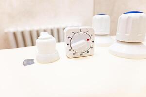 Temperature controller for spa treatments. photo