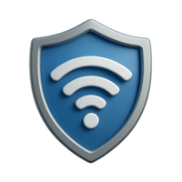 Simple WiFi Shield Design for Digital Security and Connection Protection png