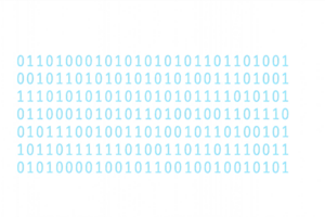 Abstract Binary Code Pattern in Blue Color Scheme for Design Use png