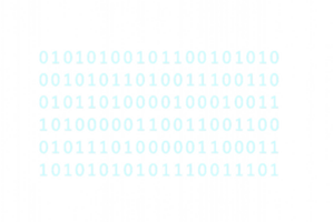 Simple Blue Binary Code Background for Tech and Digital Use png