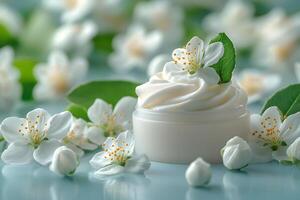 Natural Skincare with Floral Essence for Refreshing Beauty Routine photo
