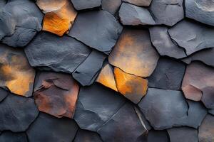 Striking Abstract Stone Texture in Earthy Tones for Creative Design Projects photo