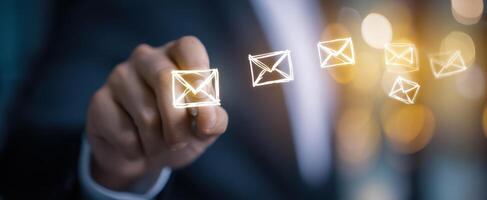 The innovative way to send and receive emails in a digital world. photo