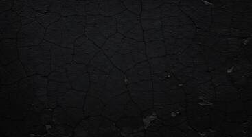 A black background with cracks and dirt photo