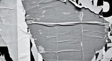 A torn piece of paper with the words the end written on it photo
