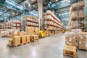 Efficient Logistics Streamlining Inventory Management and Supply Chain Optimization in Modern Warehouses photo