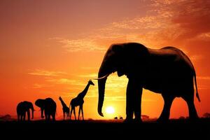 Exploring the African Safari Adventure Captivating Wildlife in the Heart of the Wilderness photo