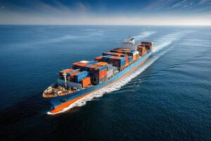 Ocean Freight Services Streamlining Global Trade Cargo Shipping and Logistics Solutions photo