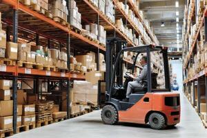Efficient Warehouse Logistics Solutions Optimizing Inventory Management Distribution and Supply Chain Processes photo