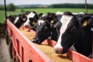 Optimizing Dairy Farm Nutrition Ensuring Healthy Milk Production From Happy Cows photo