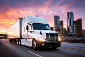 Reliable Trucking Solutions Efficient Logistics Planning Streamlined Freight Forwarding Optimal Transportation Networks photo