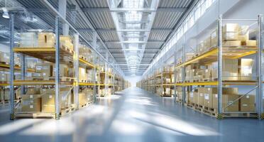 Optimizing Warehouse Operations Streamlining Logistics and Maximizing Space Utilization for Efficient Inventory Management photo