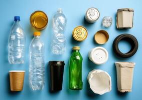 Different Types Of Recyclable Materials That Can Be Used For Reuse Projects photo