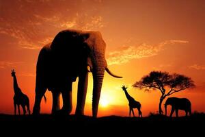 Exploring the African Savanna A Journey Through Wildlife and Natural Beauty photo