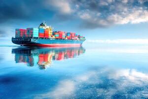 Ocean Freight Shipping The Backbone of Global Trade International Export and Import photo