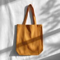 Stylish and Functional Canvas Tote Bag Perfect for Everyday Use and Shopping Trips photo