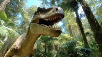 Exploring the Prehistoric World A Journey Back in Time with Dinosaurs photo