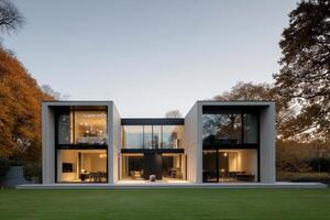 Contemporary Residence with Open Floor Plan and Abundant Natural Light Architecture Home photo