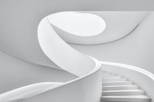 The Minimalist Staircase A Path to Modern Architecture Design photo