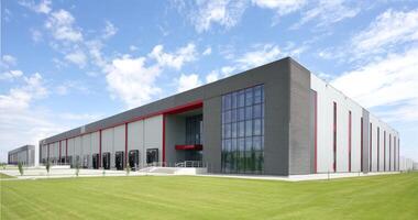 Efficient Logistics Solutions at a Modern Distribution Center Facility photo