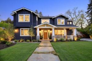 Elegant Family House with Beautiful Garden and Outdoor Space photo
