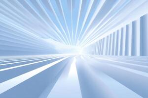 A Hypnotic Perspective A Journey Through A Light Tunnel photo