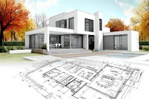 Modern House Architecture A Fusion of Design and Functionality photo