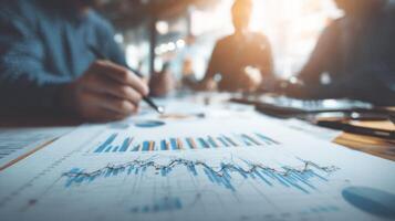 Analyzing Business Data Financial Data Analysis For Strategic Decision Making in Company photo